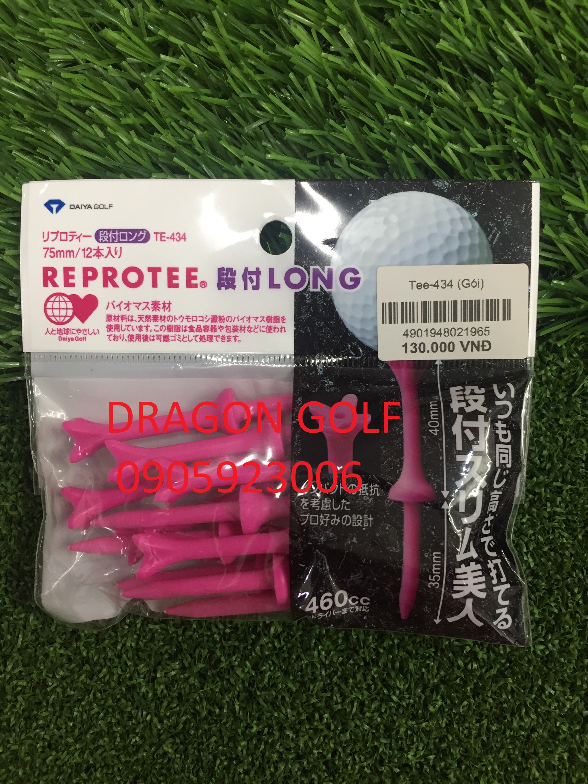 Tee golf (tee phát bóng gôn) Daiya TE-432, TE-434 7308 4148