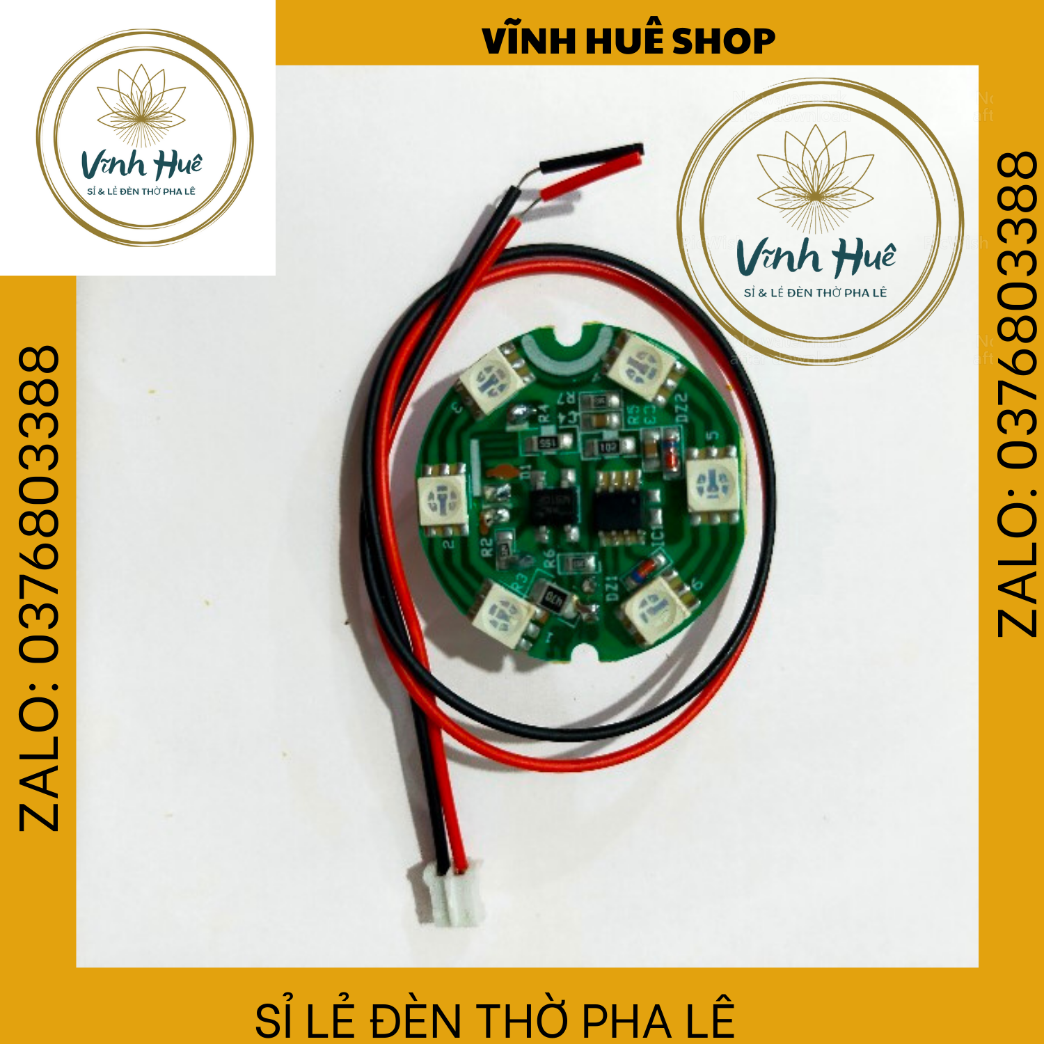 Mạch đèn led, mạch thay thế, mạch đèn thờ pha lê