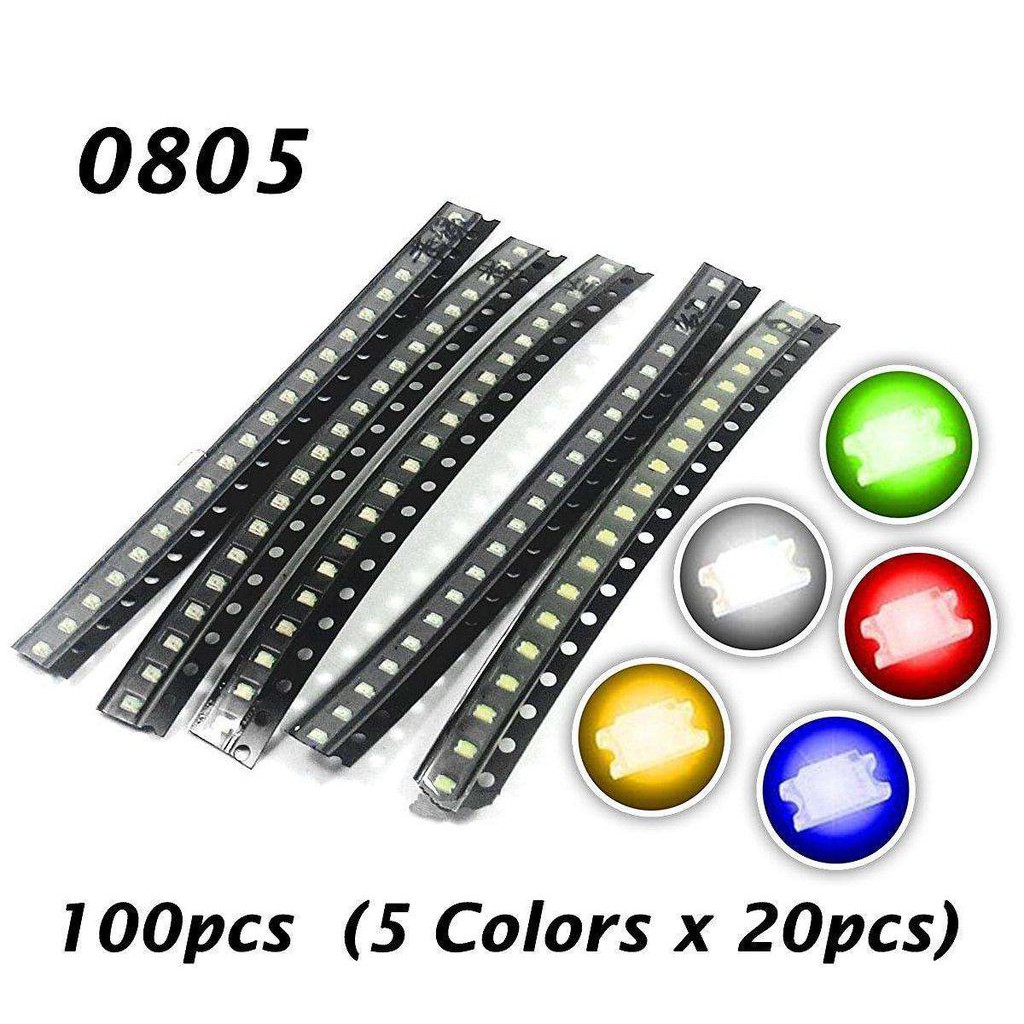 LED SMD 0805 CÁC MÀU (GÓI 50C)