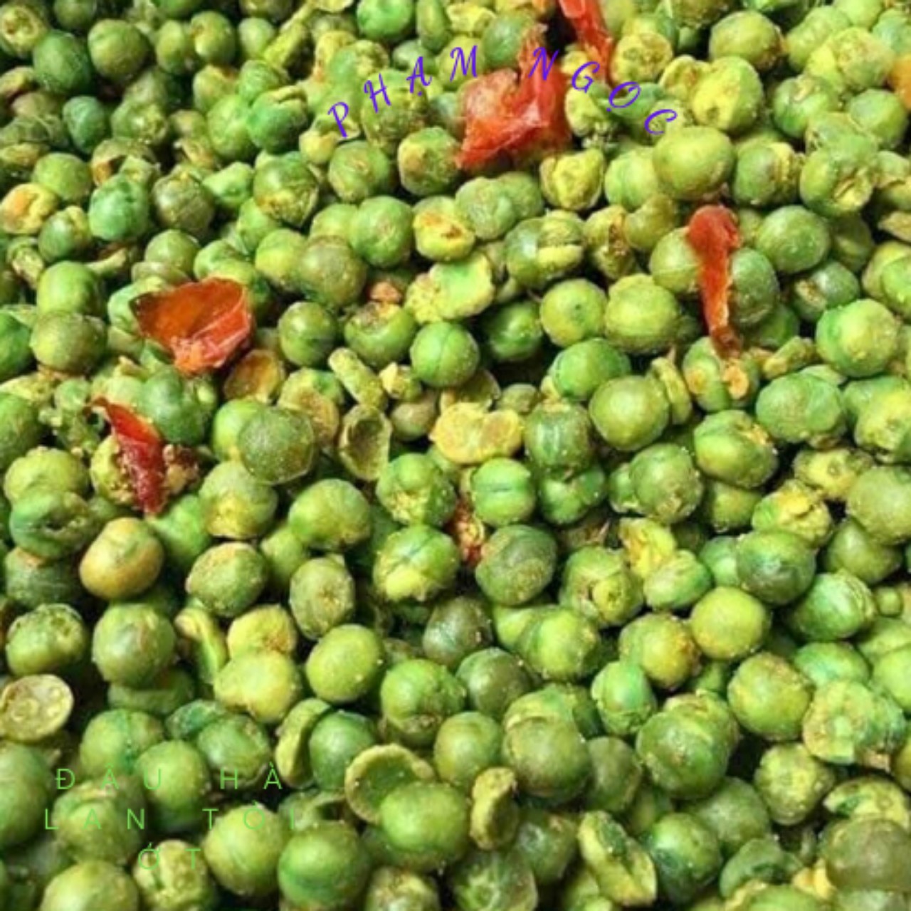 500gr đậu hà lan rang tỏi ớt