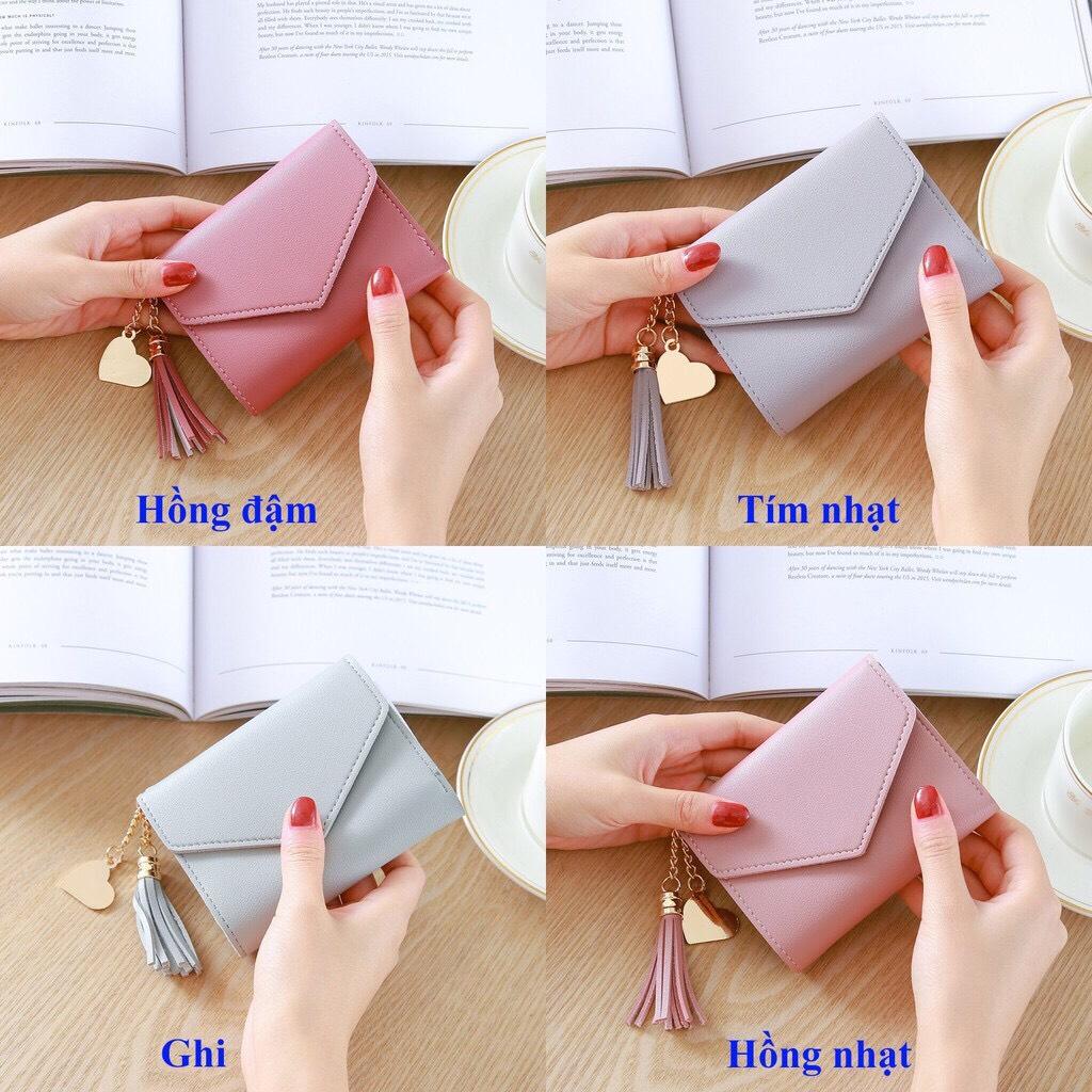 XẢ KHO Ví da nữ mini cầm tay TUA RUA