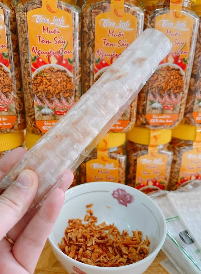MUỐI TÔM SẤY NGUYÊN CON THẢO LINH