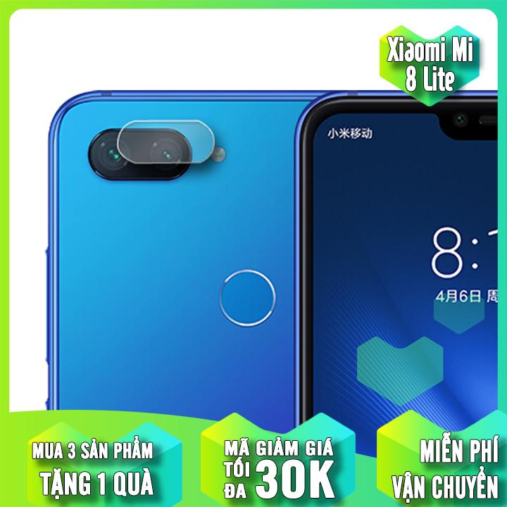 [MUA 1 TẶNG 1] Miếng dán kính cường lực Camera cho Xiaomi Mi 8 Lite Full Box
