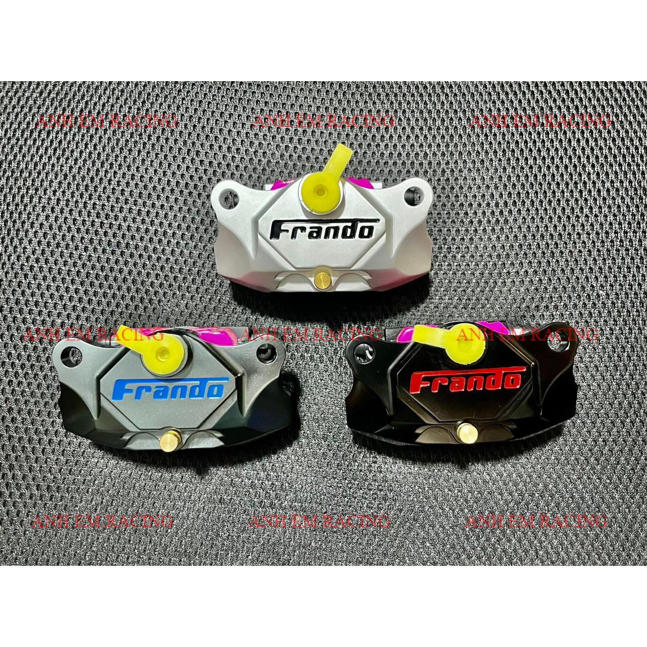 Heo dầu 2 piston Frando nhôm CNC