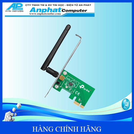 Card wifi 150mbps tp-link tl-wn781nd 1 râu/pci express - hàng chính hãng - bảo hành 24 tháng