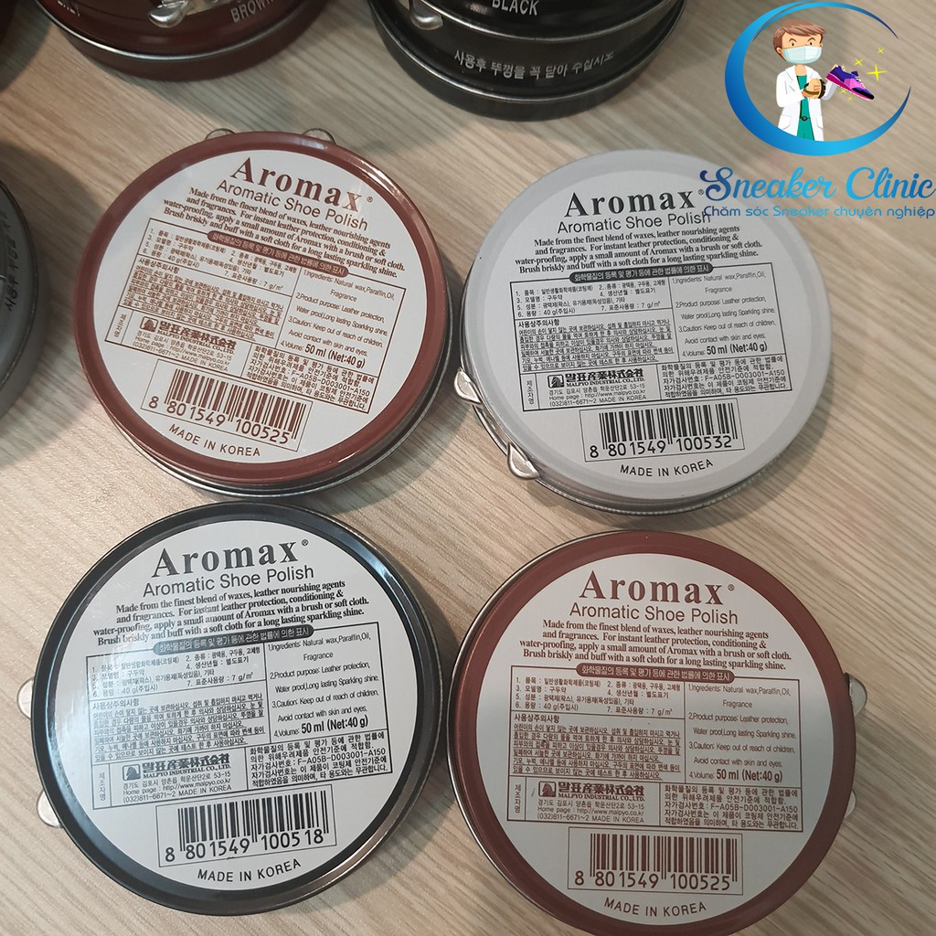 Xi Đánh Giày Cao Cấp Hàn Quốc Aromax (đủ các màu)