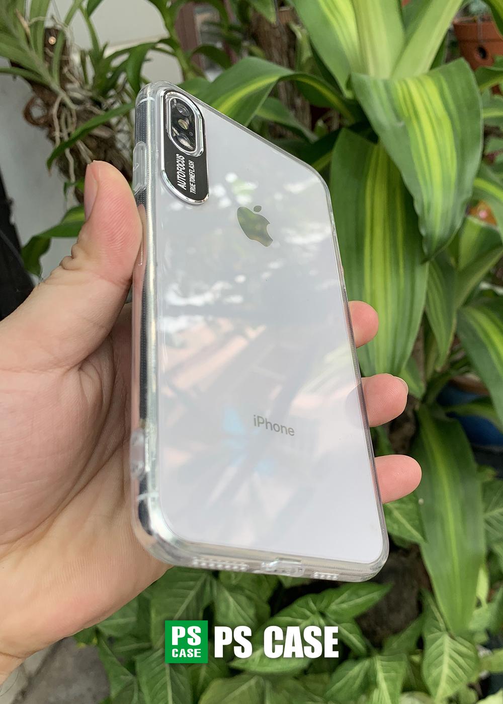 Ốp lưng bảo vệ camera dành cho iPhone XS Max - Màu đen - PS Case phân phối