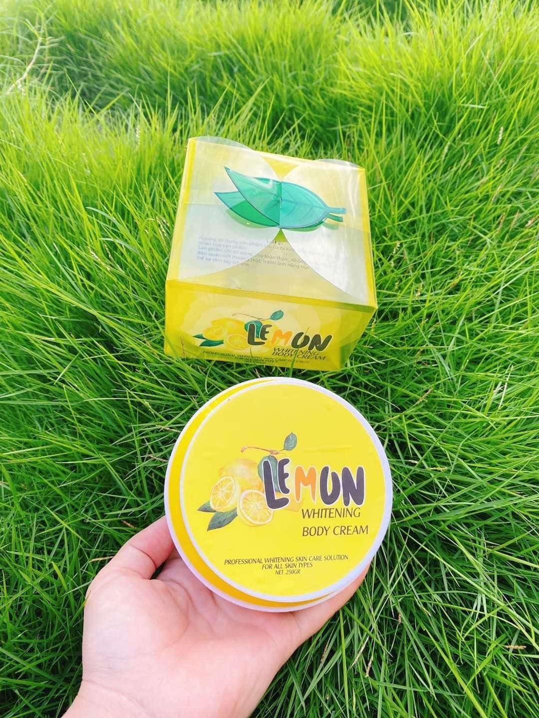 BODY LEMON CHANH - kem body trắng da cấp tốc
