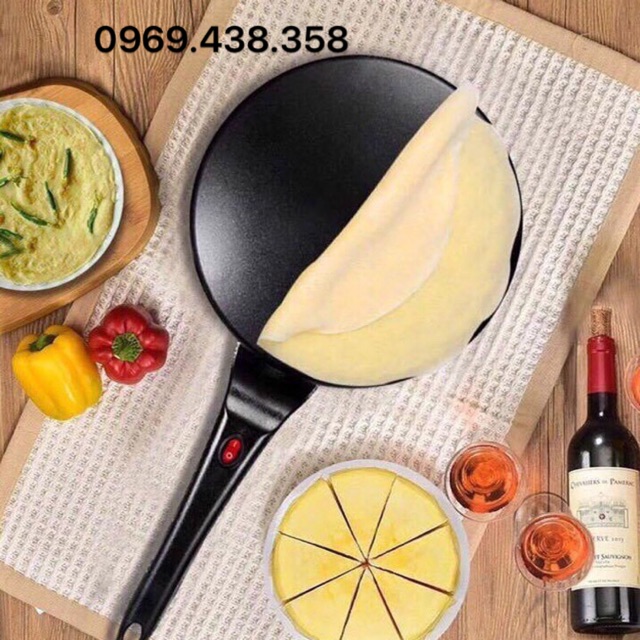 Máy làm bánh tráng, bánh pancake, bánh crepe