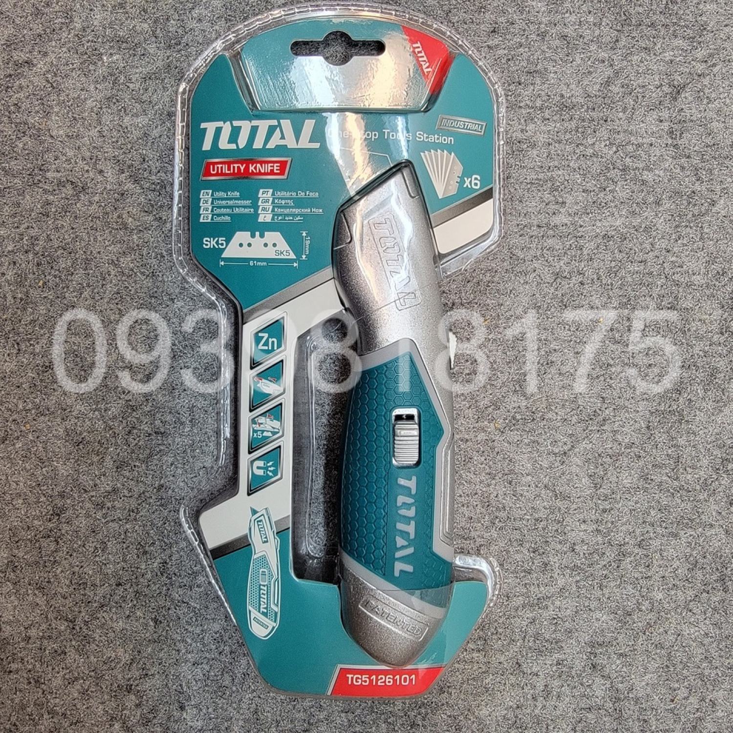 19mm Dao rọc giấy Total TG5126101