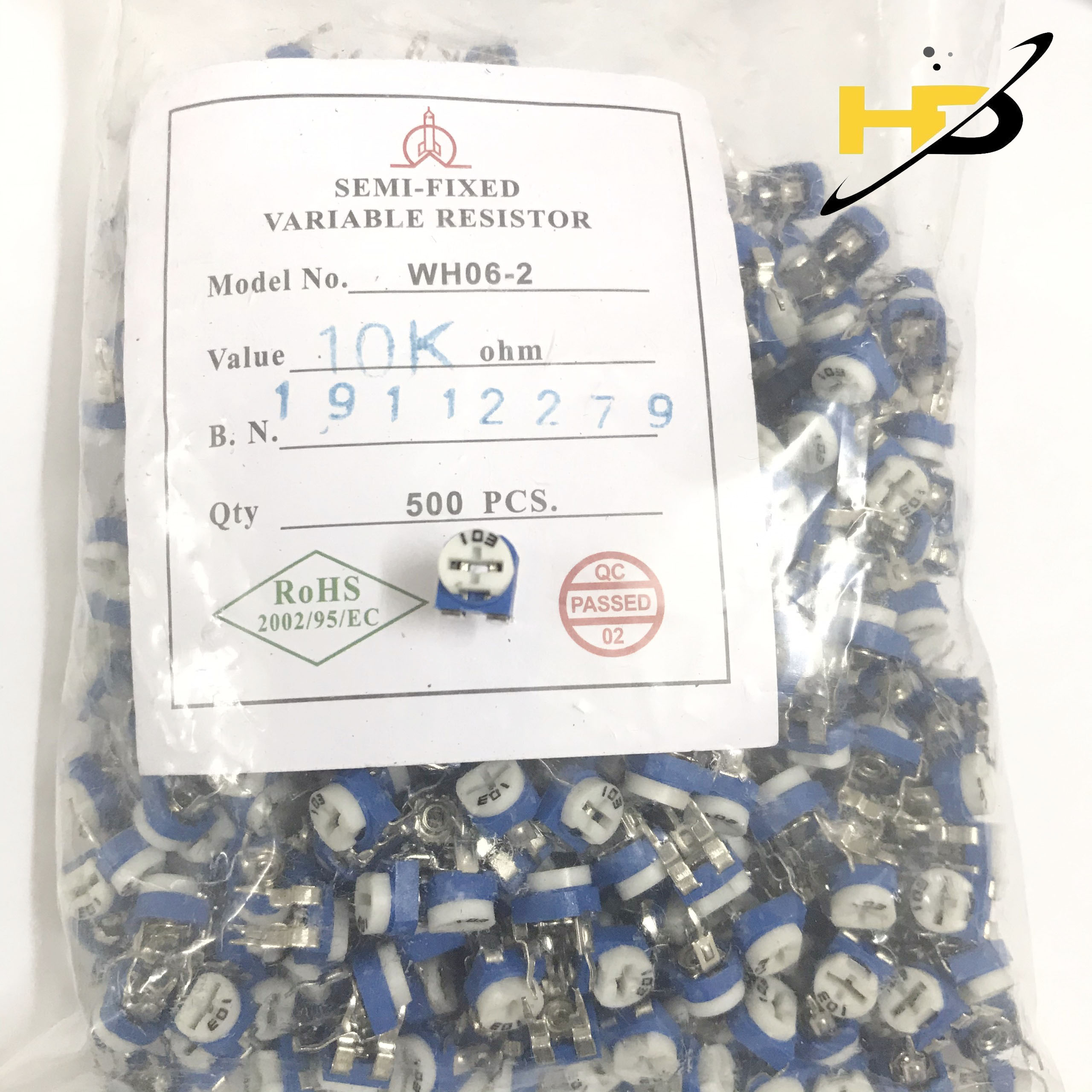 Combo 10 Biến Trở Tam Giác 10k 103