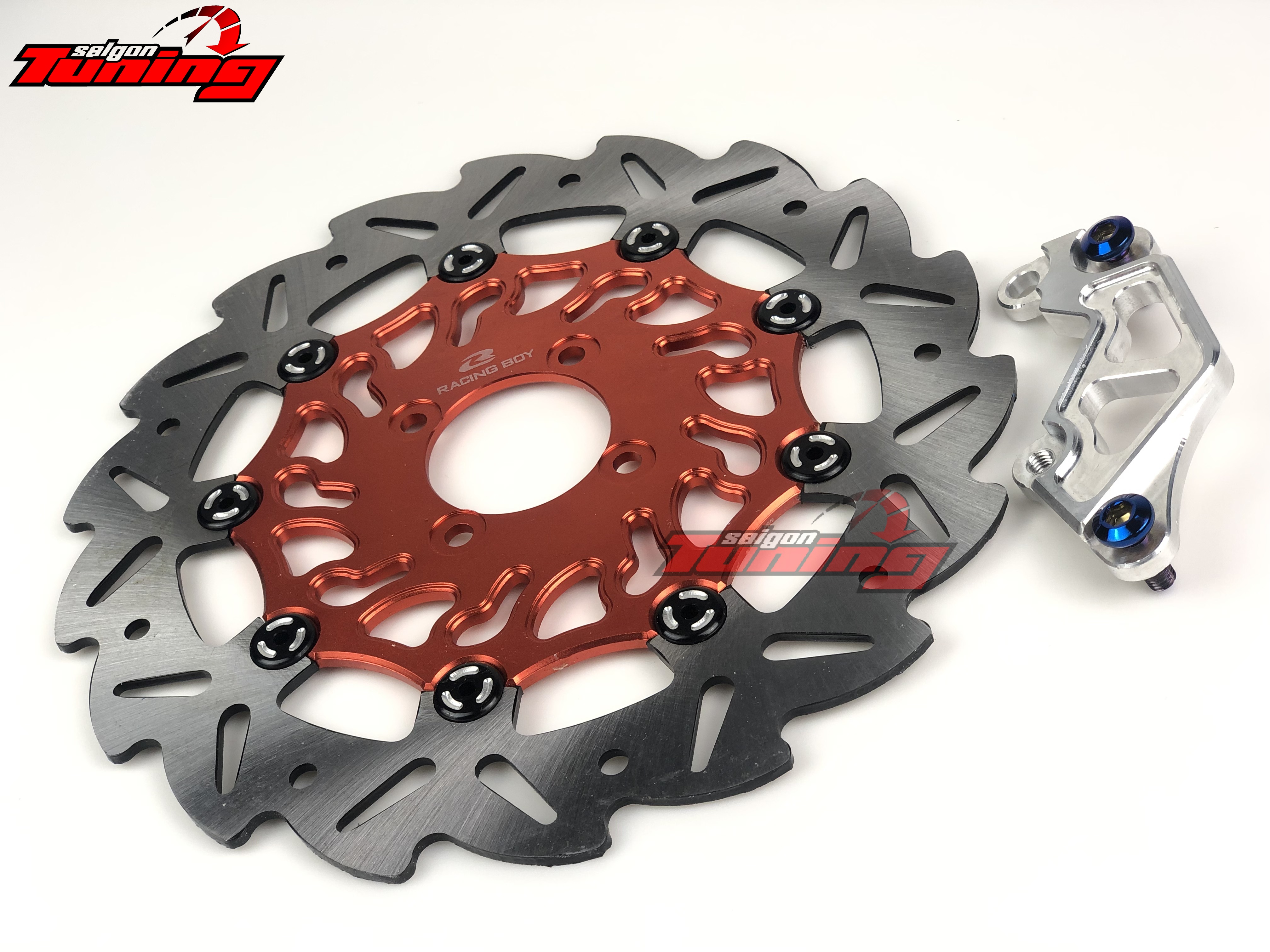 [HCM]Đĩa thắng trước Exciter 135/150 và pas gắn SaigonTuning