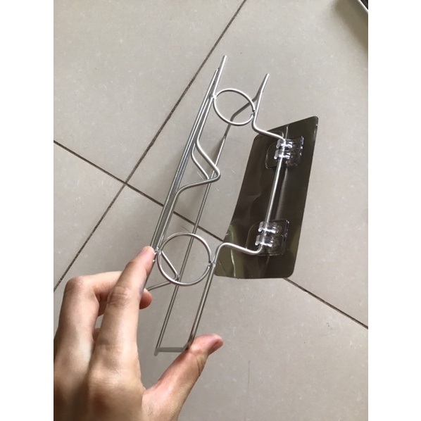Kệ Dán Tường Inox 304 Đa Năng Siêu Chắc Chắn