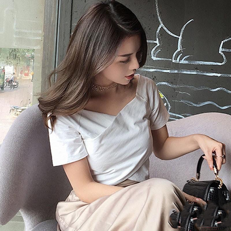 Áo Kiểu Nữ Đắp Chéo Lộ Vai