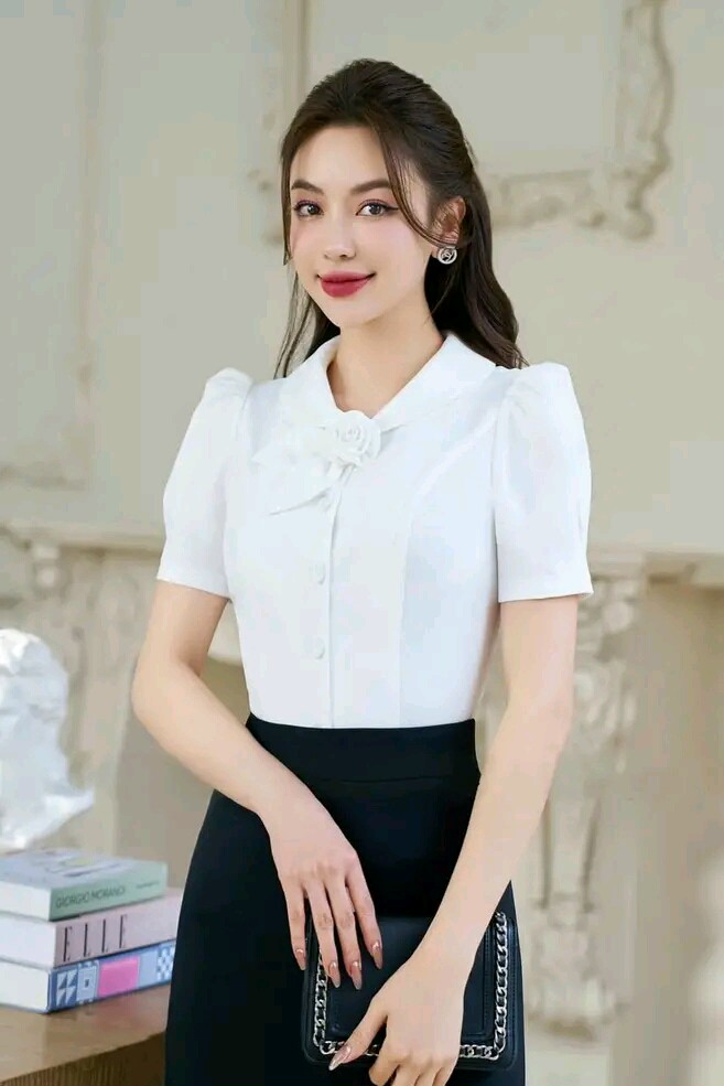 ÁO KIÊU CÔNG SỞ SANG TRỌNG QUÝ PHÁI B0044