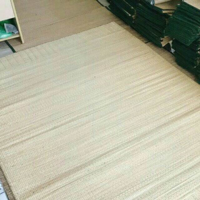 Chiếu cói trắng 1m6x2m