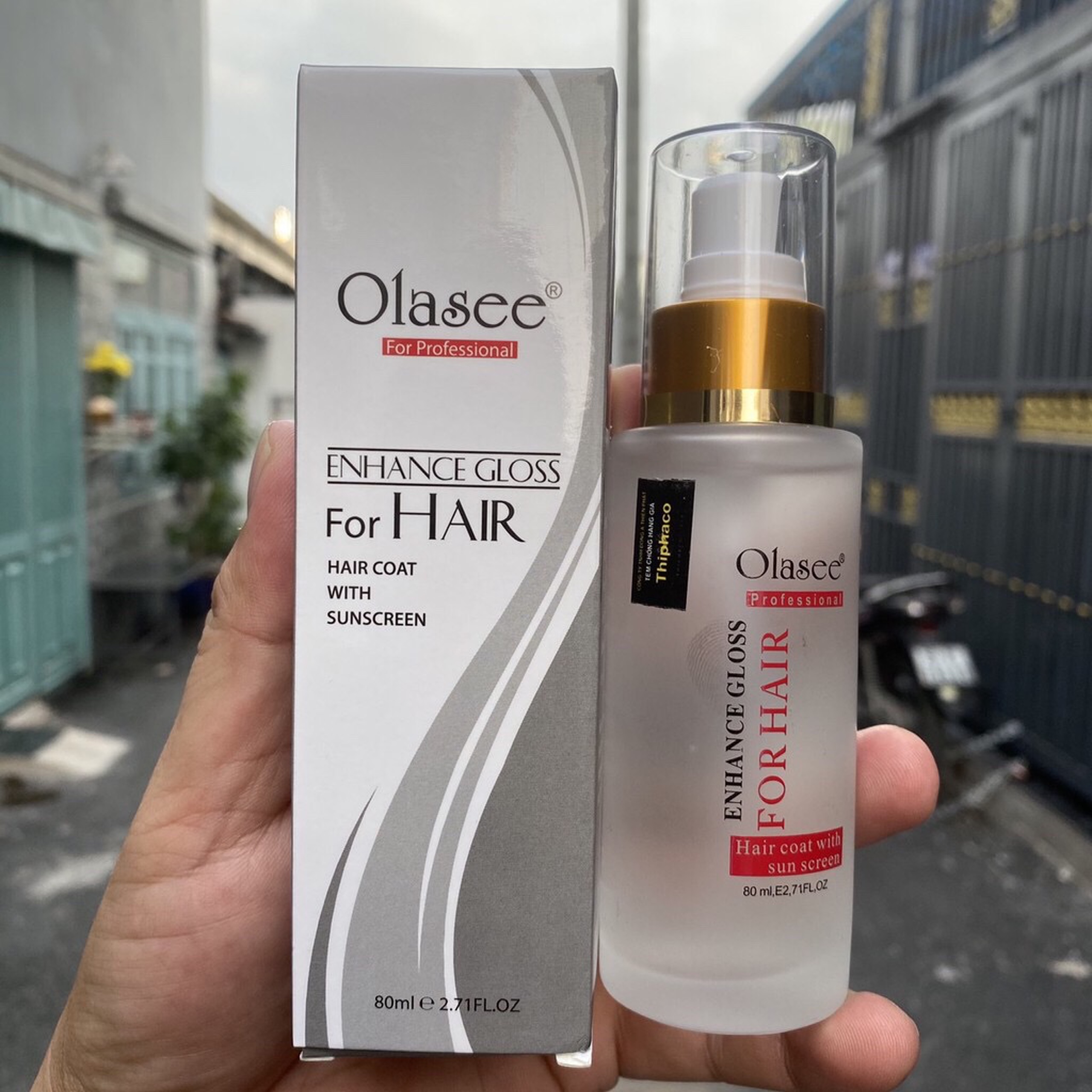 [HCM]Tinh dầu dưỡng tóc OLASEE Hair Coat 80ml