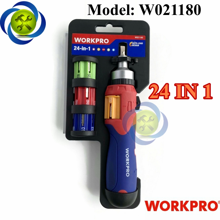 [HCM]Bộ tua vít 24 chi tiết WORKPRO W021180