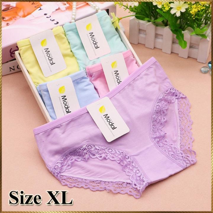 [HCM]Combo 10 quần lót ren modal