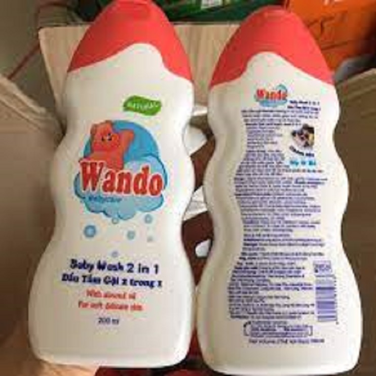 Sữa tắm wando cho bé 200ml
