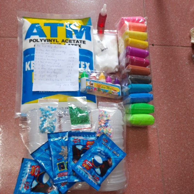 Bộ Kit Làm Slime Đầy Đủ