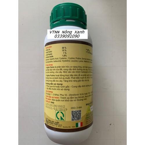 Phân Bón Cao Cấp Hydro Fulvic chai 500ml - Hydro Fulvic