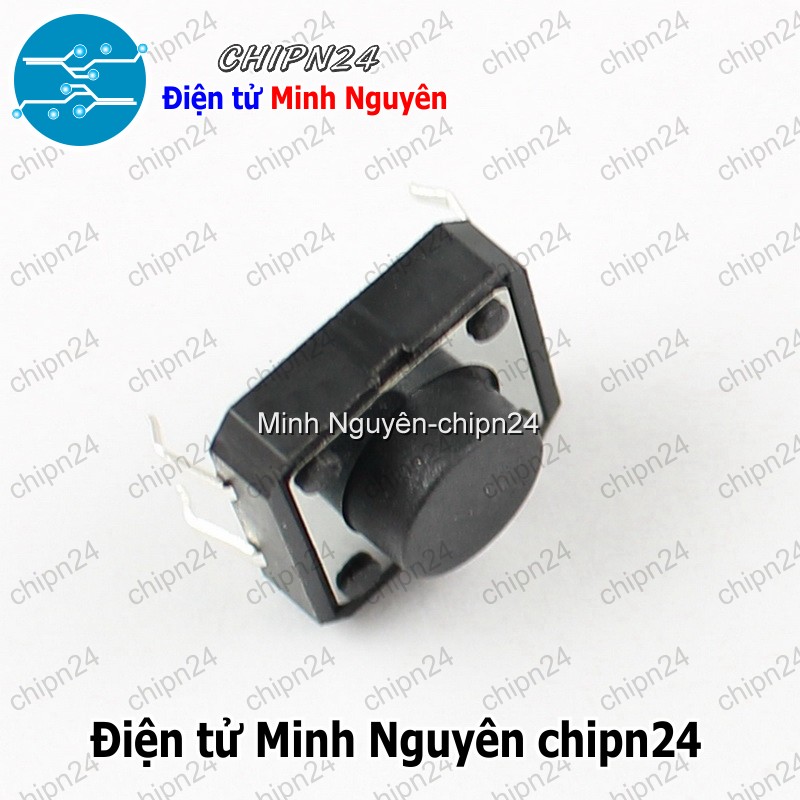 [10 cái] (F66) Nút nhấn 4 chân 12x12x6mm - HH004467