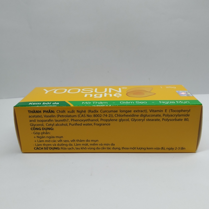 Yoosun kem Nghệ - Tuýp 25g