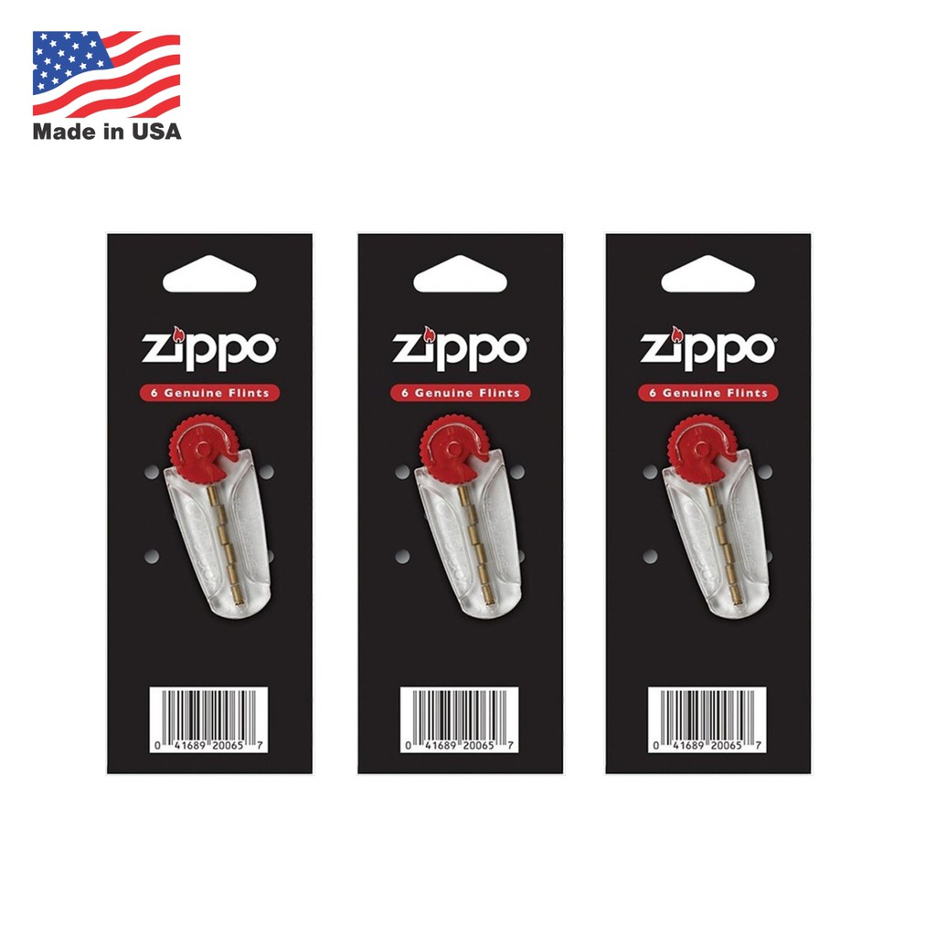 Vỉ đá lửa zippo 6 viên loại xịn, chuyên dụng dành cho bật lửa