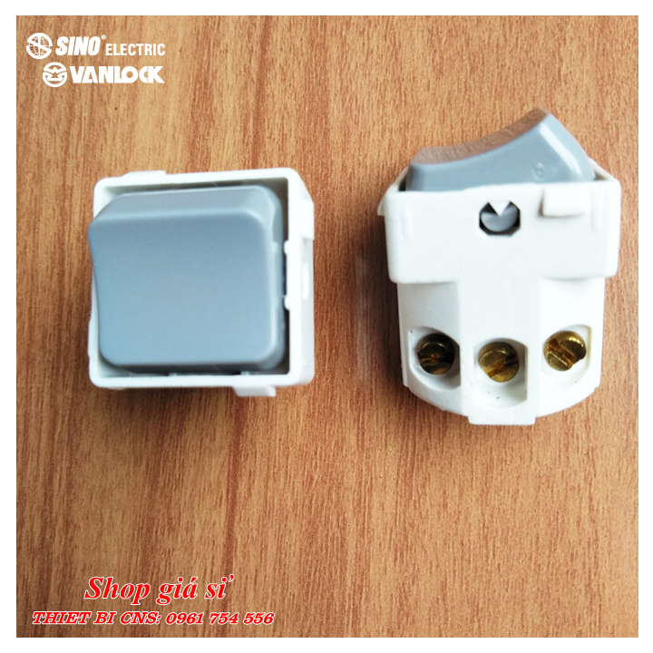 Hạt công tắc SINO Vanlock - Dòng S68 - Chính hãng