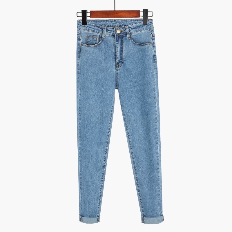 Quần jeans nữ quần skinny nữ lưng cao co giãn