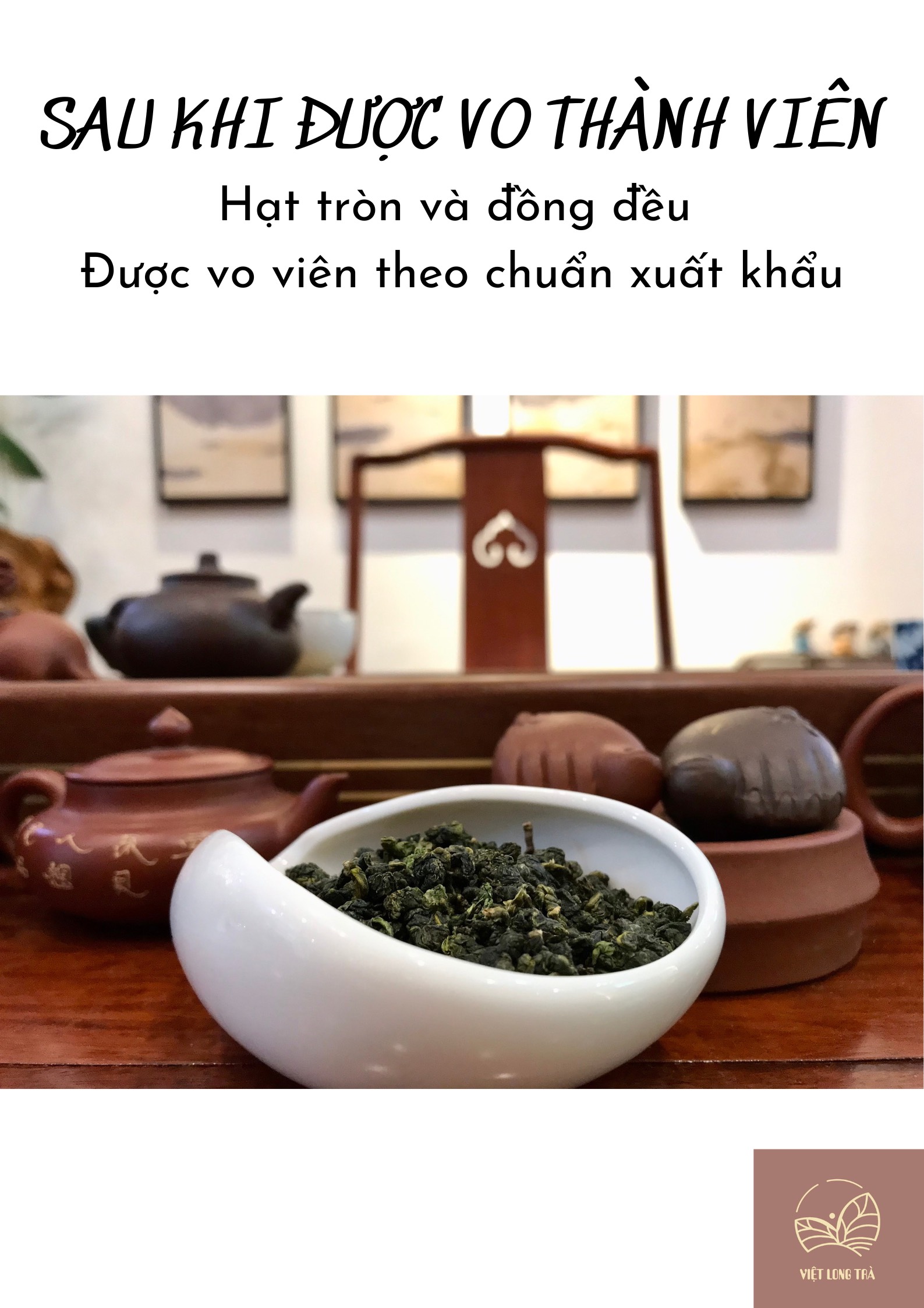 Trà Oolong Tứ Quý - 100g - Việt Long Trà