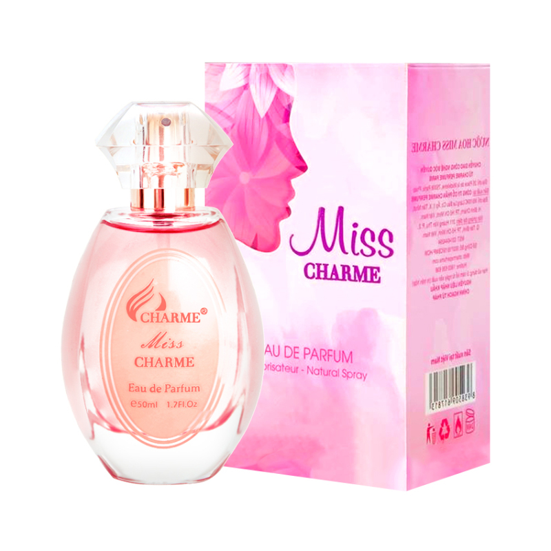 [HCM]Nước hoa nữ Miss Char.me - GỢI CẢM, NGỌT NGÀO ĐẦY TINH TẾ (50ML) nhập khẩu