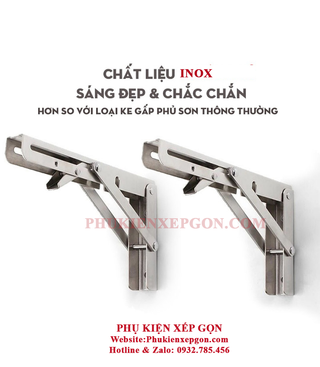 BẢN LỀ GẬP CAO CẤP NHIỀU KÍCH THƯỚC (KHÔNG KÈM MẶT BÀN)