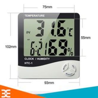 Đồng Hồ Đo Nhiệt Độ - Độ Ẩm HTC1