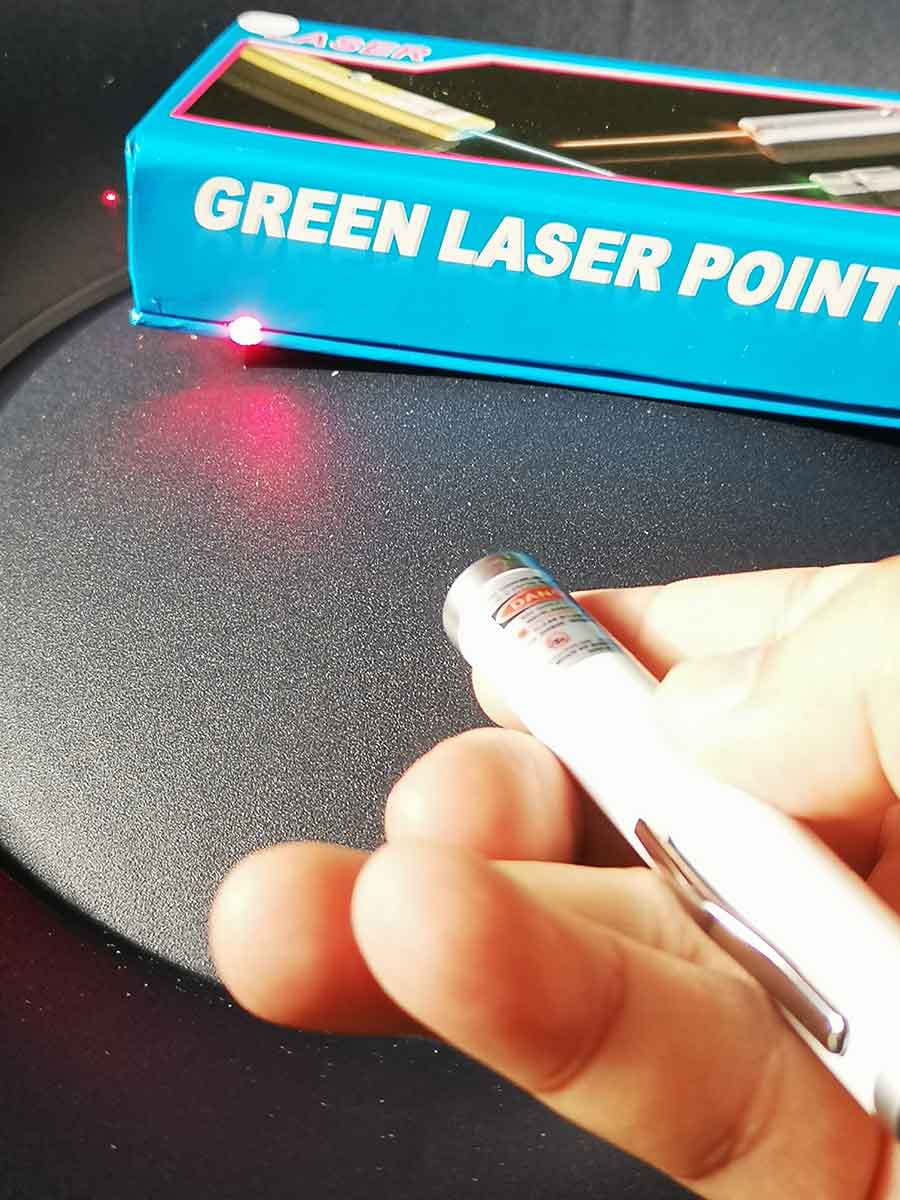 Bút Laze Sạc USB Mini 9cm Tia Đỏ Giá Rẻ