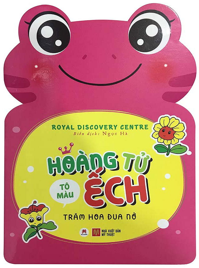 Fahasa - tô màu hoàng tử ếch - trăm hoa đua nở