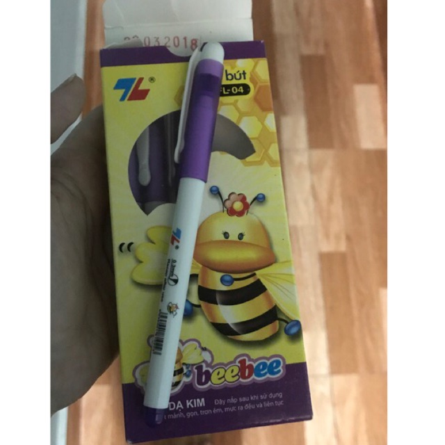1 Cây Bút Lông Kim Fl 04 Tím Beebee