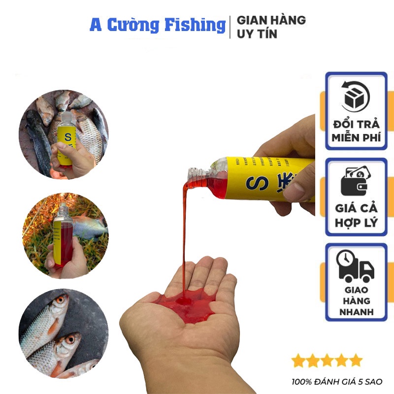 Hương dụ cá siêu cấp s - chuyên chép trắm rô phi diếc ....