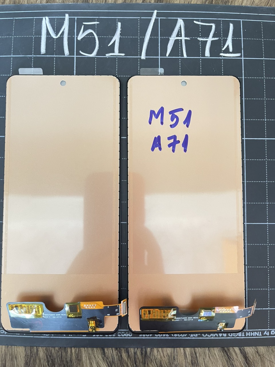 Bộ màn hình thay thế sam sung M51/A71 incell