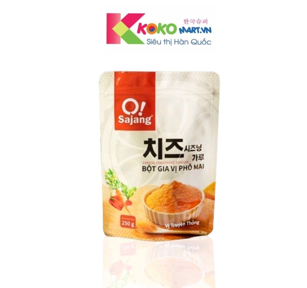 Bột phô mai lắc Sajang Hàn Quốc 100g và 250g