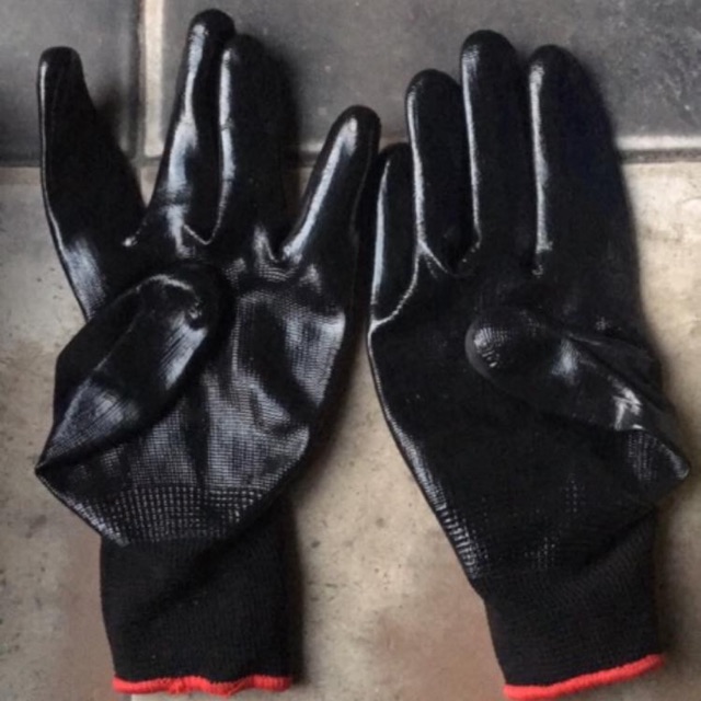 Găng Tay Phủ Sơn nhiều màu  Xanh- Đen -Ghi- Cẩm thạch Hàng Xịn 388