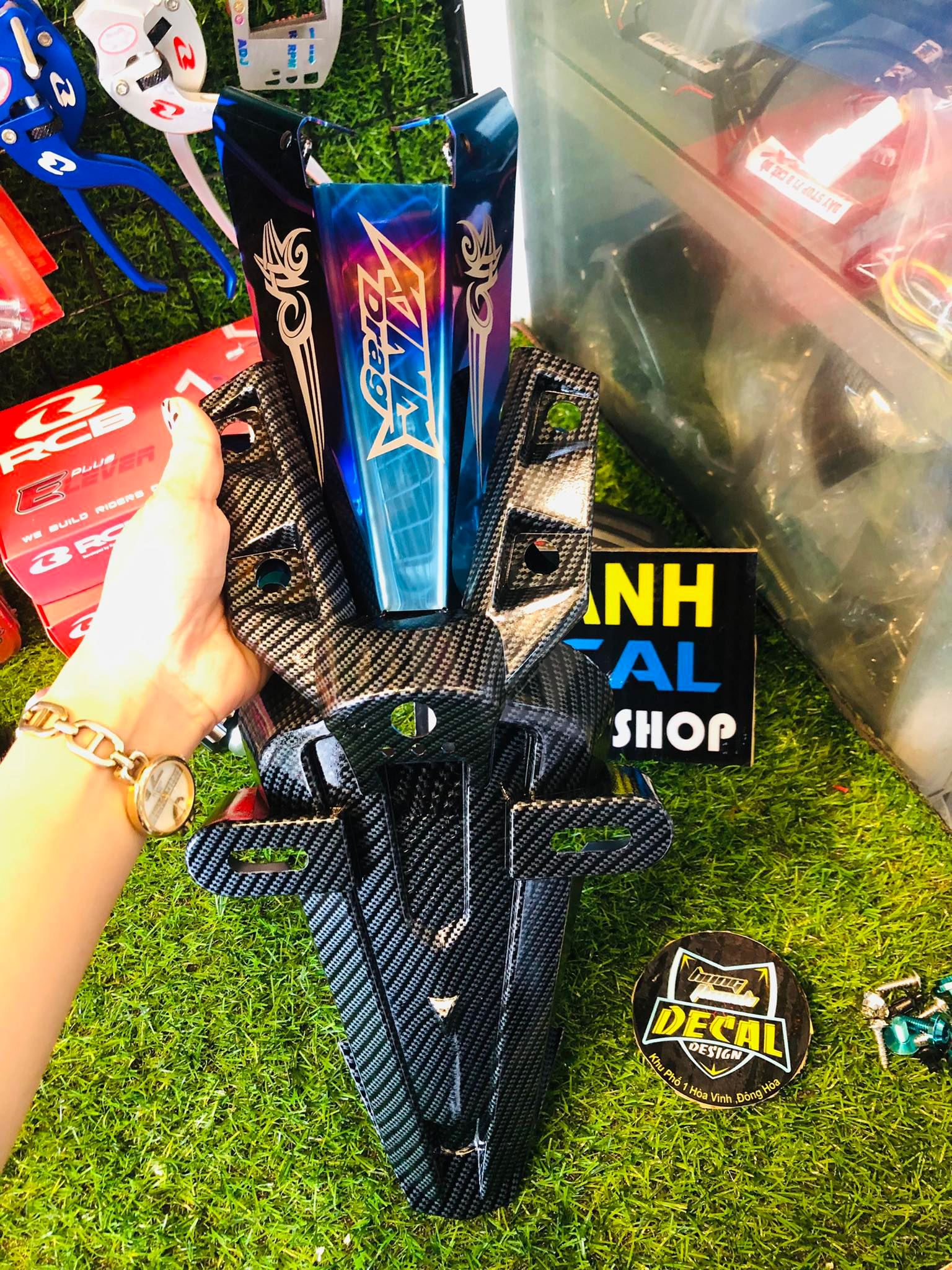 Full dè ex150 malaysia , ốp kingdrak , ốc GR5 cho ex 150