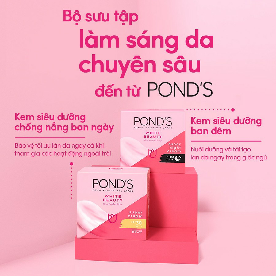 [HCM]KEM POND’S DƯỠNG TRẮNG DA BAN ĐÊM (30G)