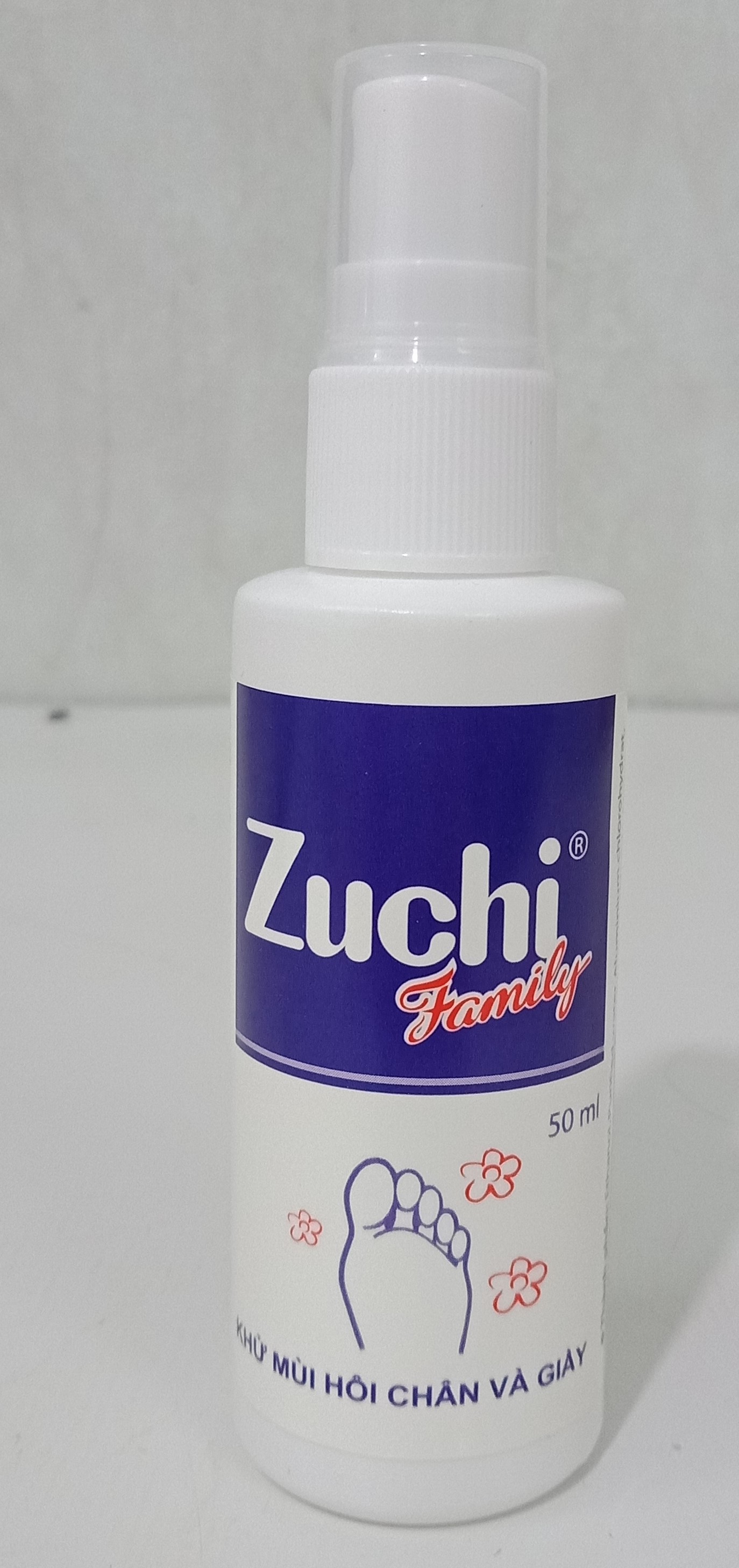 Combo 2 chai ZUCHI – Xịt khử mùi giày (50ml)