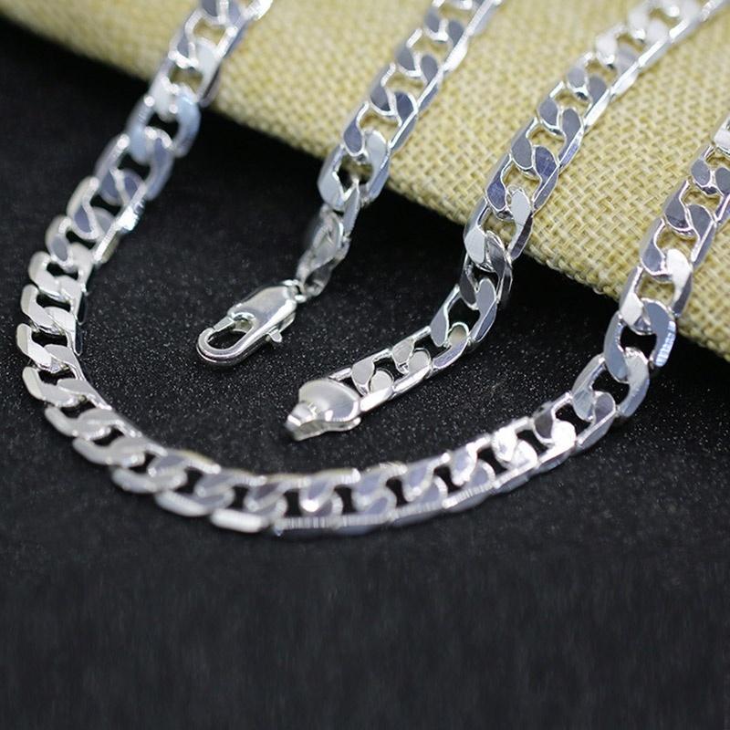 Dây chuyền Nam mạ bạc (Bạc) - 5 cây