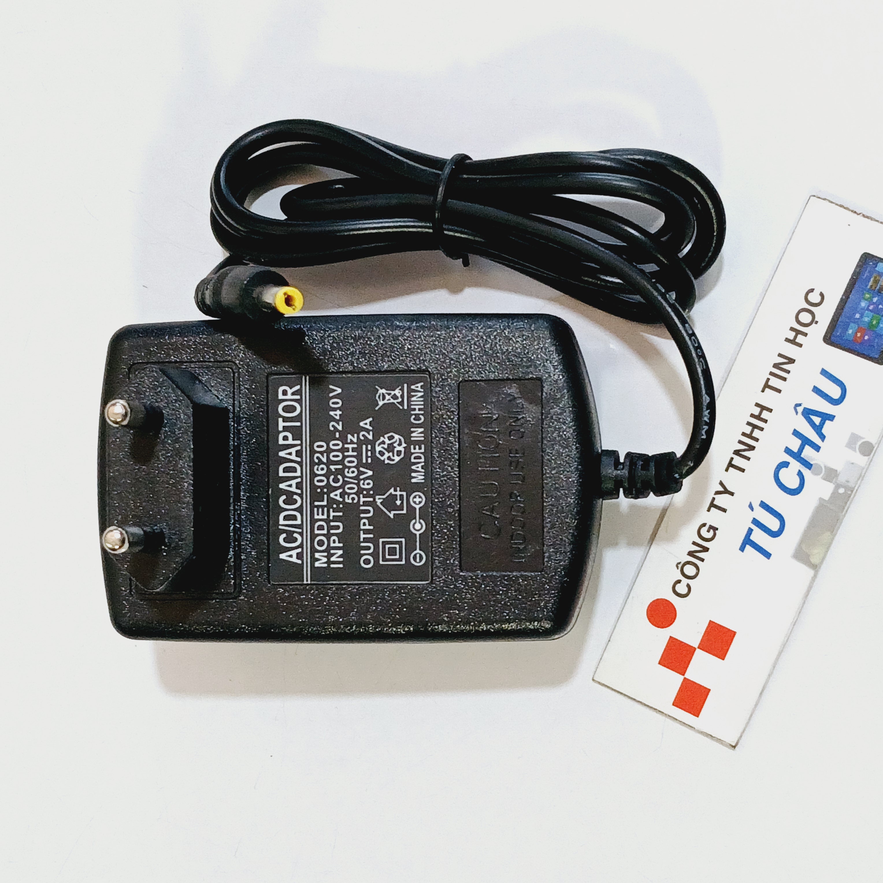 Adapter DC 6V - 2A ( Đầu cắm 4.0mm x 1.7mm)