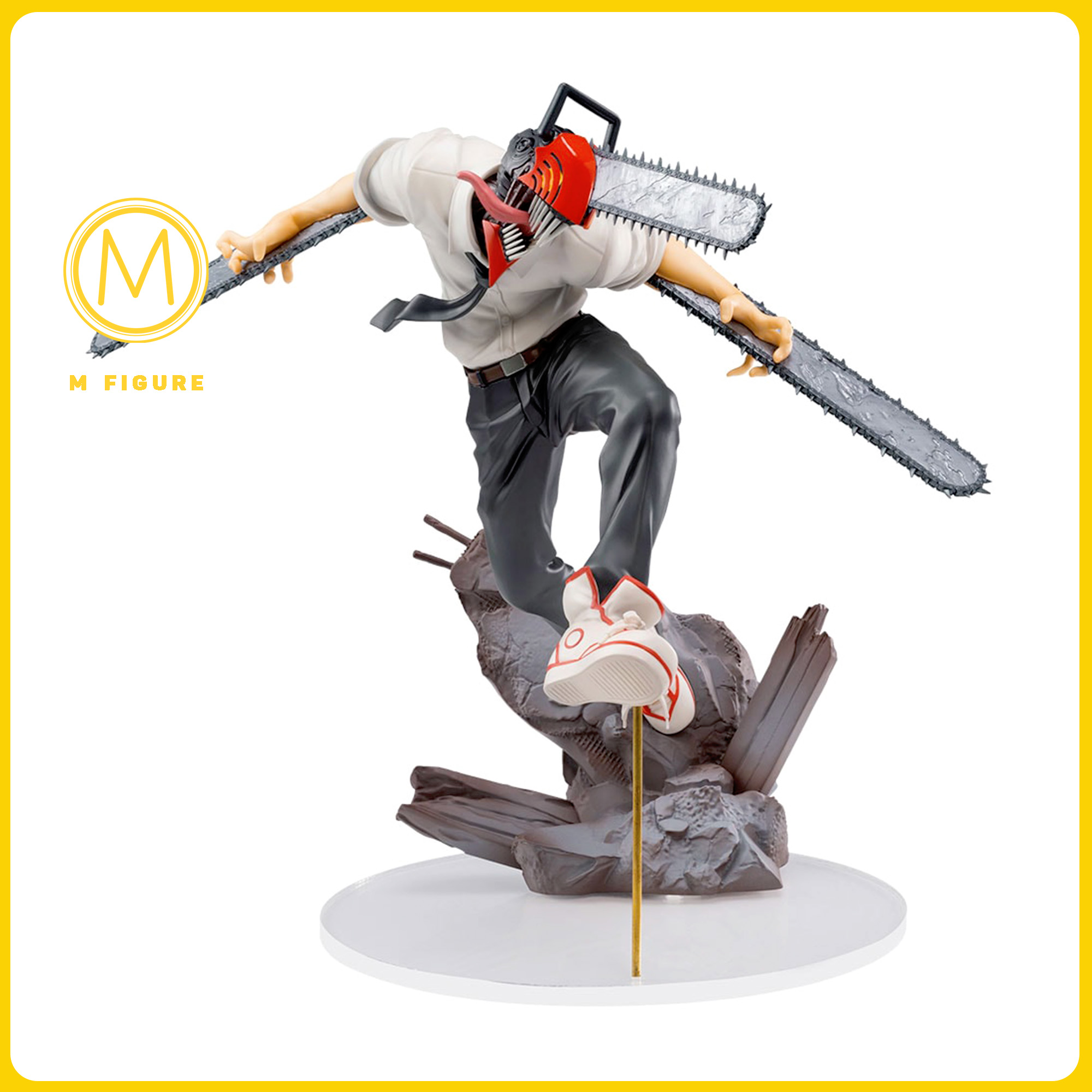 MÔ HÌNH CHÍNH HÃNG DENJI - Chainsaw Man - Luminasta (SEGA)