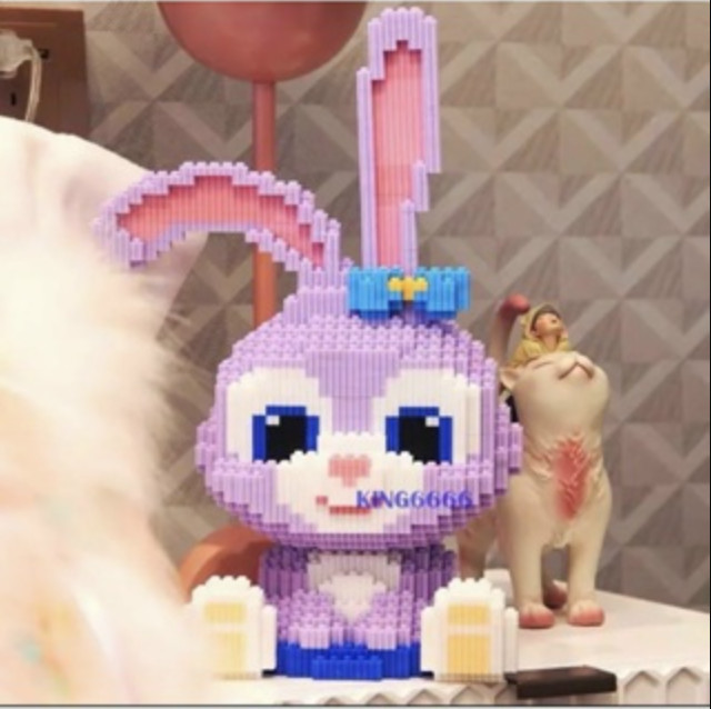 Mô hình lắp ráp gấu bearbrick cỡ lớn 30cm - 36cm, Đồ chơi lắp ráp
