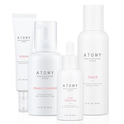 [HCM]Chăm sóc da mụn -  ATOMY ACNE CLEAR EXPERT SYSTEM